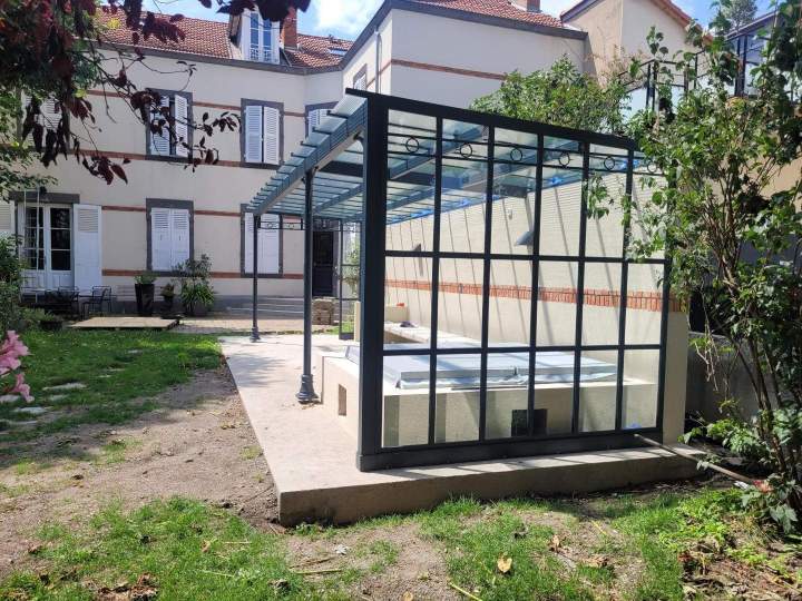 Inspiration pergola métal Coudes