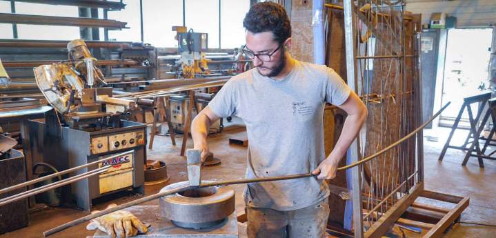 Atelier métallerie serrurerie Coudes