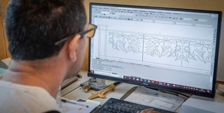 Conception ouvrage métallerie Coudes