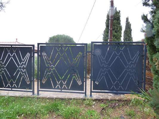 Découpe laser créative métal Coudes