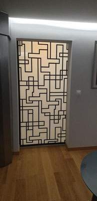 Châssis atelier pour entrée Coudes