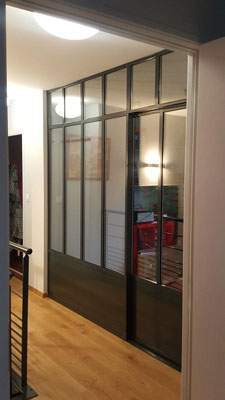 Châssis style atelier intérieur Coudes