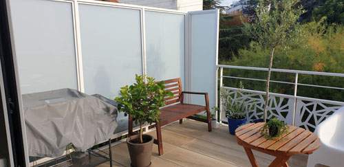 Terrasse acier Coudes