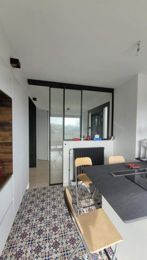 Châssis intérieur atelier vitré Coudes