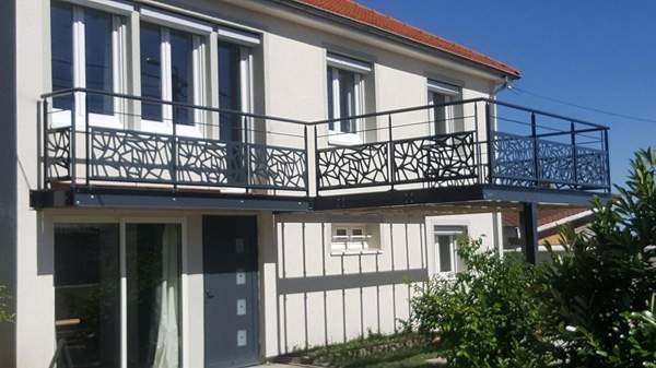 Ferronnerie aluminium découpe laser Coudes