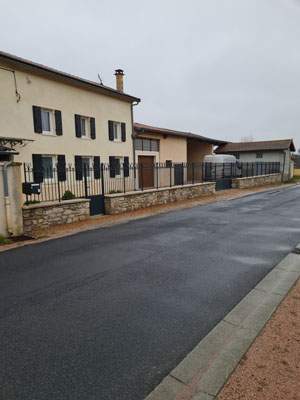 Portail sur mesure métal Coudes