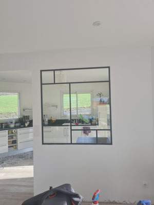 Châssis acier style atelier Coudes