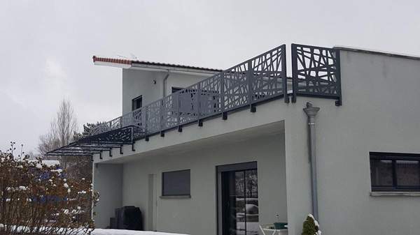 Découpe laser décorative Coudes