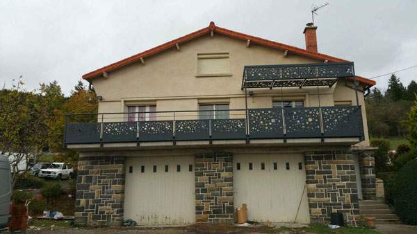 Pergola acier Coudes